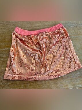Sequin skirt, girls sz 7-8 Medium